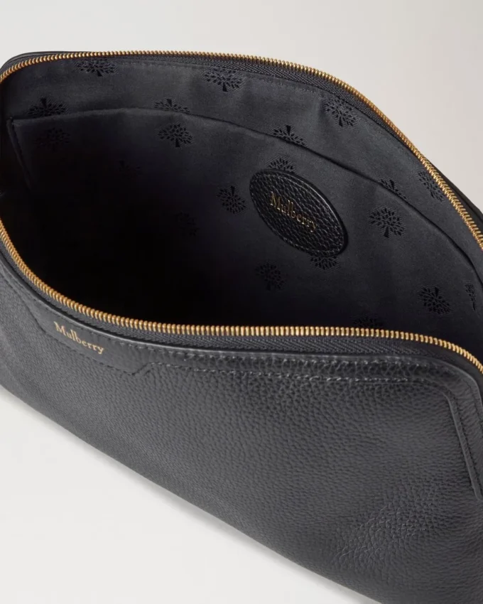 Mittlere Kosmetiktasche Schwarz Small Classic Grain Mittlere Kosmetiktasche Schwarz Small Classic Grain