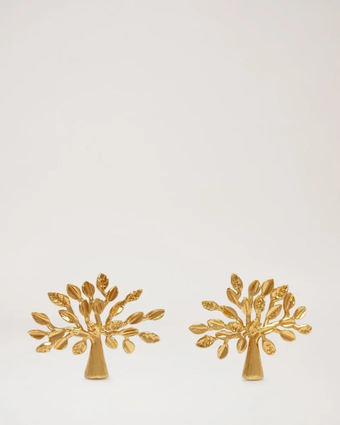 Mulberry-Baum-Ohrringe aus Messing für Damen Mulberry-Baum-Ohrringe aus Messing für Damen