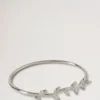 Mulberry-Blatt-Armband Silber Sterlingsilber Damen Mulberry-Blatt-Armband Silber Sterlingsilber Damen