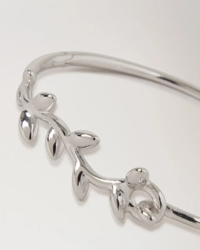 Mulberry-Blatt-Armband Silber Sterlingsilber Damen Mulberry-Blatt-Armband Silber Sterlingsilber Damen