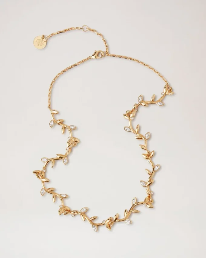 Mulberry-Halskette Gold Mischmaterial Damen Mulberry-Halskette Gold Mischmaterial Damen