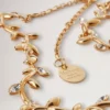 Mulberry-Halskette Gold Mischmaterial Damen Mulberry-Halskette Gold Mischmaterial Damen