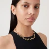 Mulberry-Halskette Gold Mischmaterial Damen Mulberry-Halskette Gold Mischmaterial Damen