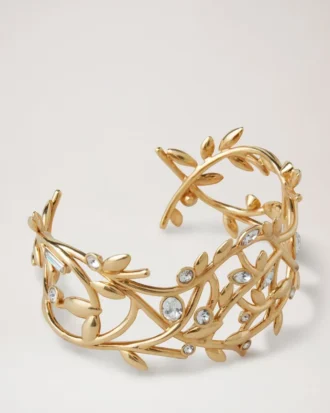Mulberry Leaf Armreif Gold Mischmaterial Mulberry Leaf Armreif Gold Mischmaterial