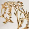 Mulberry Leaf Armreif Gold Mischmaterial