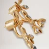 Mulberry-Ohrringe Gold Mischmaterial Damen
