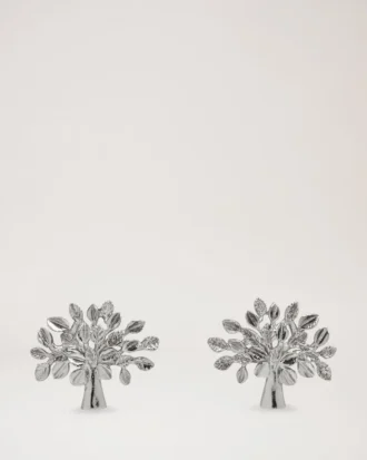 Mulberry-Ohrringe Silber Sterlingsilber Damen