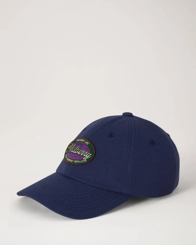 Mulberry Patch Baseballkappe Night Sky aus Baumwolle für Damen Mulberry Patch Baseballkappe Night Sky aus Baumwolle für Damen