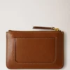 Mulberry-Plakette, kleine Münztasche mit Reißverschluss, Eiche Nvt, Damen Mulberry-Plakette, kleine Münztasche mit Reißverschluss, Eiche Nvt, Damen