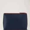 Mulberry Plaque Kosmetiktasche Night Sky & Coral Orange Small Classic Grain Mulberry Plaque Kosmetiktasche Night Sky & Coral Orange Small Classic Grain