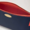 Mulberry Plaque Kosmetiktasche Night Sky & Coral Orange Small Classic Grain Mulberry Plaque Kosmetiktasche Night Sky & Coral Orange Small Classic Grain