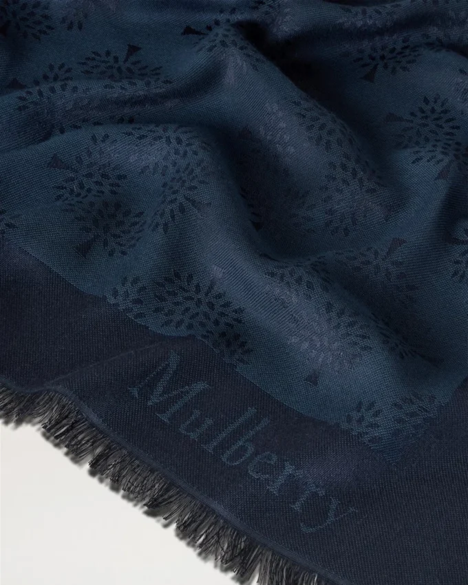 Mulberry-Quadrat „Night Sky“ aus Baumwoll-Seiden-Mischung Mulberry-Quadrat „Night Sky“ aus Baumwoll-Seiden-Mischung