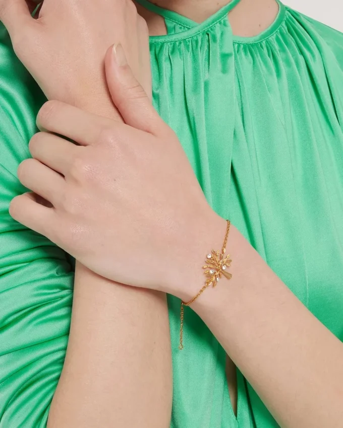 Mulberry Tree Armband aus Messing und Swarovski-Kristallen Mulberry Tree Armband aus Messing und Swarovski-Kristallen