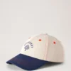 Mulberry Tree Baseballkappe – Colour Block Ecru & Night Sky Baumwolle