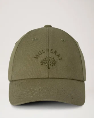 Mulberry Tree Baseballkappe Khaki Baumwolle Damen Mulberry Tree Baseballkappe Khaki Baumwolle Damen