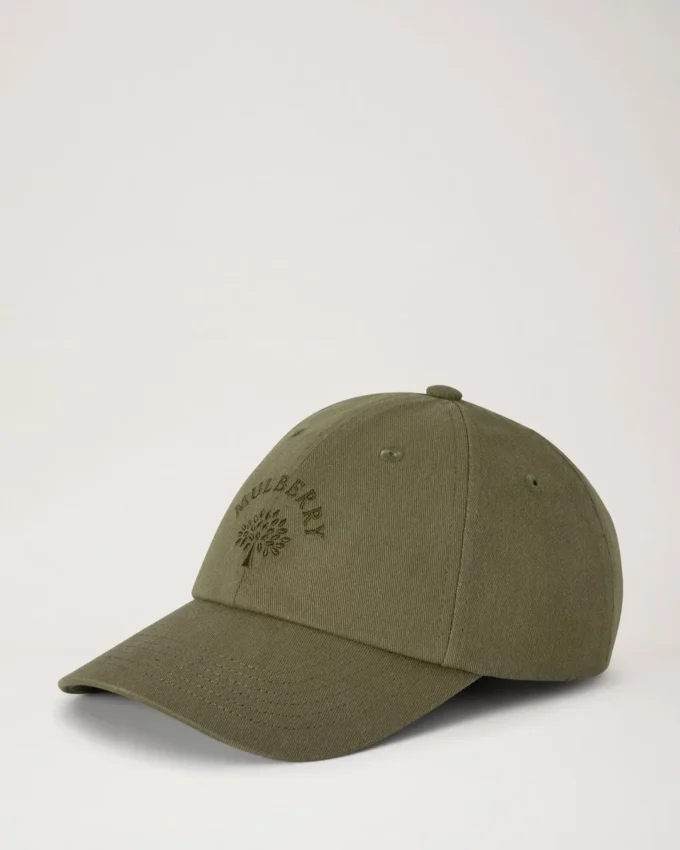 Mulberry Tree Baseballkappe Khaki Baumwolle Damen