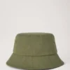 Mulberry Tree Bucket Hat Khaki Baumwolle Damen