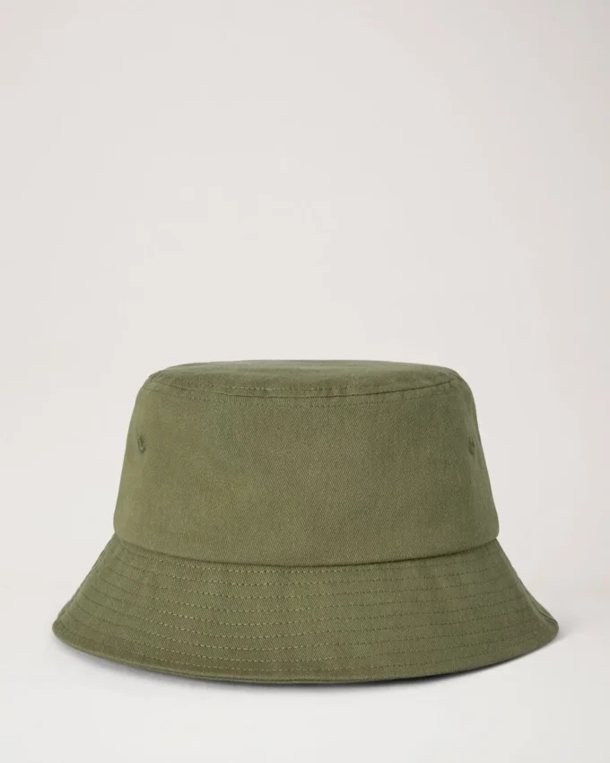Mulberry Tree Bucket Hat Khaki Baumwolle Damen