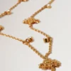 Mulberry Tree Charm-Halskette, vergoldetes Messing, Damen Mulberry Tree Charm-Halskette, vergoldetes Messing, Damen