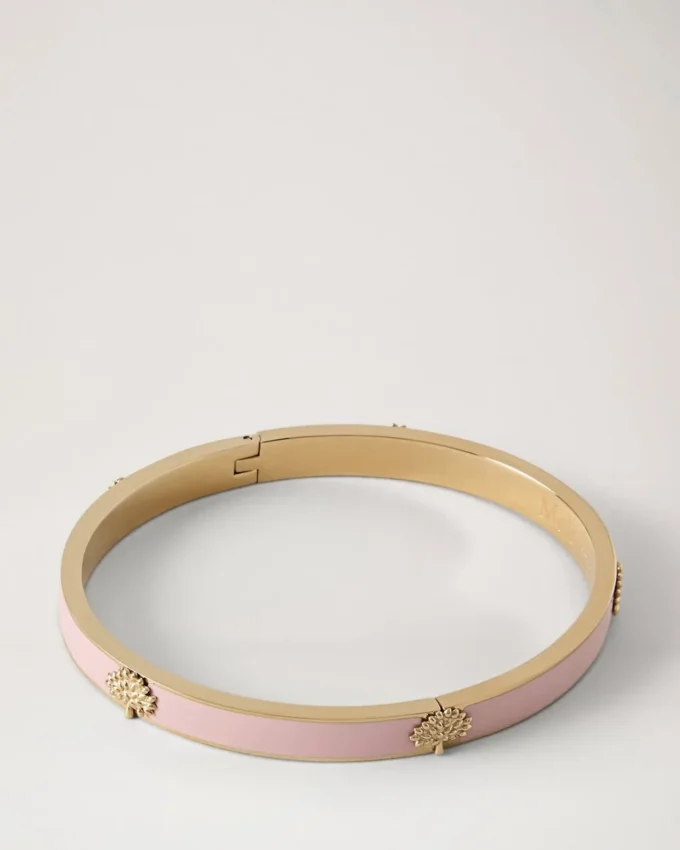 Mulberry Tree Emaille-Armband in Puderrosa aus Edelstahl & Emaille Mulberry Tree Emaille-Armband in Puderrosa aus Edelstahl & Emaille