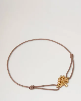 Mulberry Tree Kordelarmband Teak, Sterlingsilber & Kordel Mulberry Tree Kordelarmband Teak, Sterlingsilber & Kordel