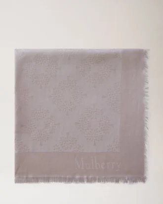Mulberry Tree Square Rosewater Baumwoll-Seidenmischung Mulberry Tree Square Rosewater Baumwoll-Seidenmischung