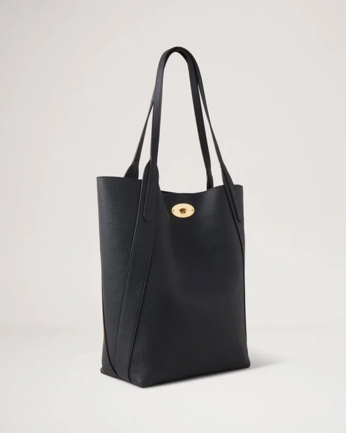 North South Bayswater Tote Schwarz Heavy Grain Damen North South Bayswater Tote Schwarz Heavy Grain Damen