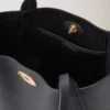 North South Bayswater Tote Schwarz Heavy Grain Damen North South Bayswater Tote Schwarz Heavy Grain Damen