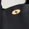 North South Bayswater Tote Schwarz Heavy Grain Damen North South Bayswater Tote Schwarz Heavy Grain Damen