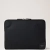 Nylon-Laptoptasche aus schwarzem Nylon für Damen