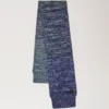 Ombre-Dégradé-Schal Kobaltblau Lammwolle Damen Ombre-Dégradé-Schal Kobaltblau Lammwolle Damen