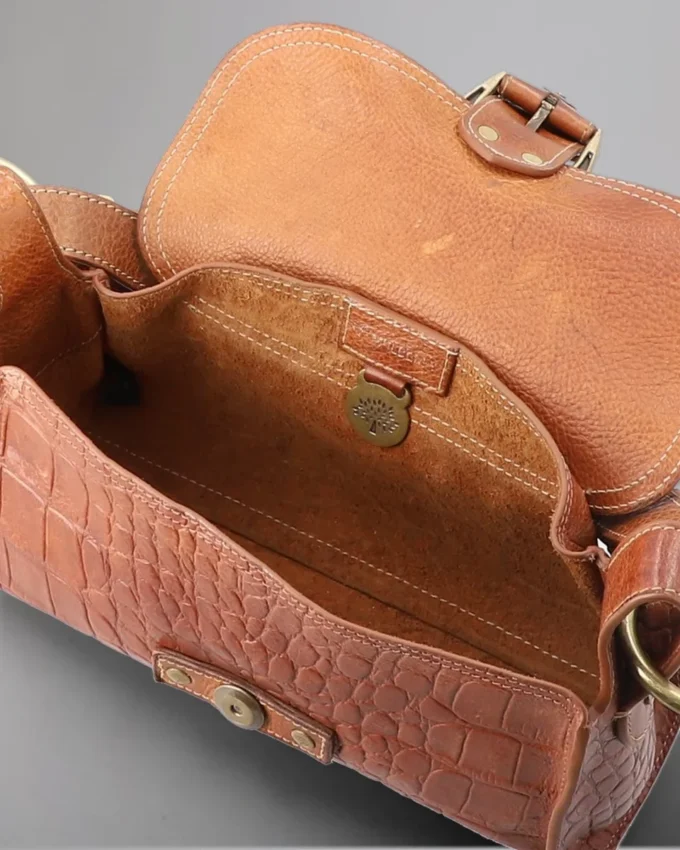 Pasadena Pre-Loved Eiche bedrucktes pflanzlich gegerbtes Leder