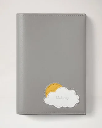Passhülle – Sonne und Wolken, mehrfarbig, Materialmix