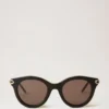 Penny Sonnenbrille Schwarz Acetat Damen Penny Sonnenbrille Schwarz Acetat Damen