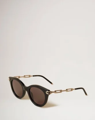 Penny Sonnenbrille Schwarz Acetat Damen Penny Sonnenbrille Schwarz Acetat Damen