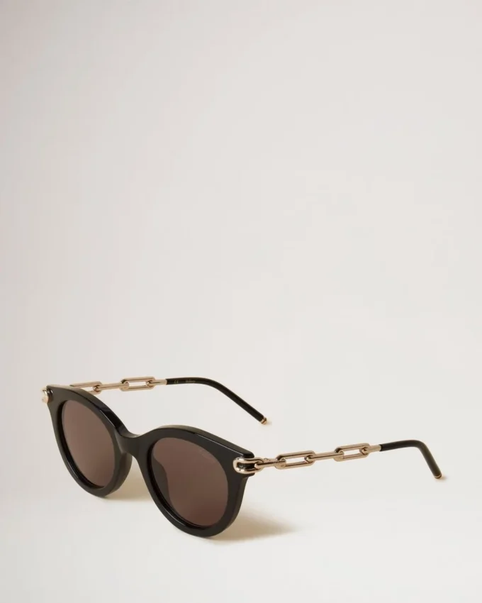 Penny Sonnenbrille Schwarz Acetat Damen Penny Sonnenbrille Schwarz Acetat Damen