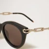 Penny Sonnenbrille Schwarz Acetat Damen Penny Sonnenbrille Schwarz Acetat Damen