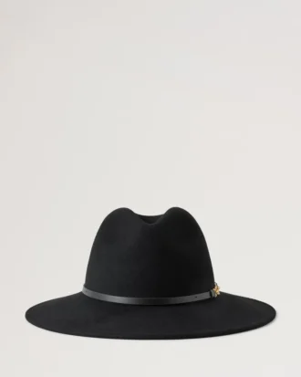 Pimlico Fedora Schwarze Wolle Pimlico Pimlico Fedora Schwarze Wolle Pimlico