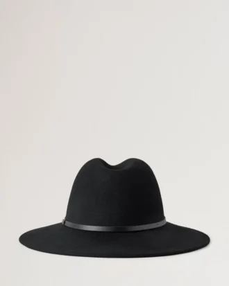 Pimlico Fedora Schwarze Wolle Pimlico Pimlico Fedora Schwarze Wolle Pimlico