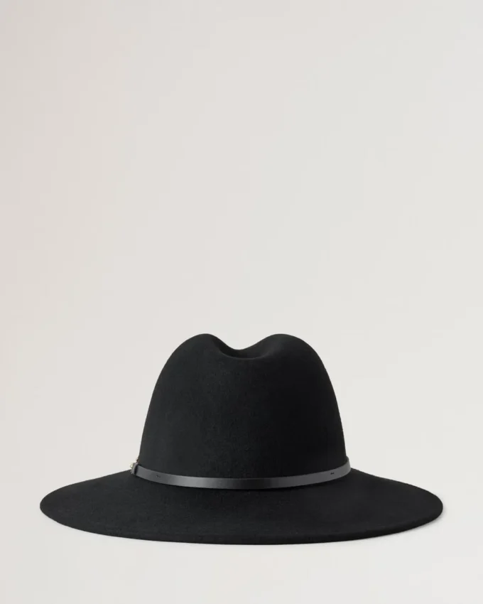 Pimlico Fedora Schwarze Wolle Pimlico Pimlico Fedora Schwarze Wolle Pimlico