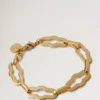 Pimlico-Kettenarmband aus vergoldetem Messing für Damen Pimlico-Kettenarmband aus vergoldetem Messing für Damen