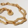 Pimlico-Kettenarmband aus vergoldetem Messing für Damen Pimlico-Kettenarmband aus vergoldetem Messing für Damen