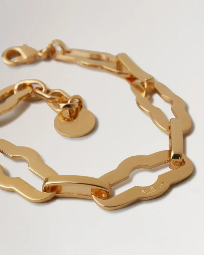 Pimlico-Kettenarmband aus vergoldetem Messing für Damen Pimlico-Kettenarmband aus vergoldetem Messing für Damen