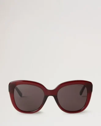 Poppy Sonnenbrille Black Cherry Bio-Acetat & Bio-Nylon Poppy Sonnenbrille Black Cherry Bio-Acetat & Bio-Nylon