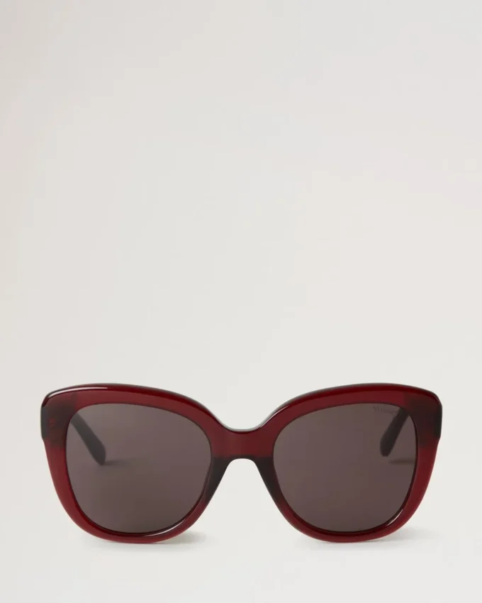 Poppy Sonnenbrille Black Cherry Bio-Acetat & Bio-Nylon