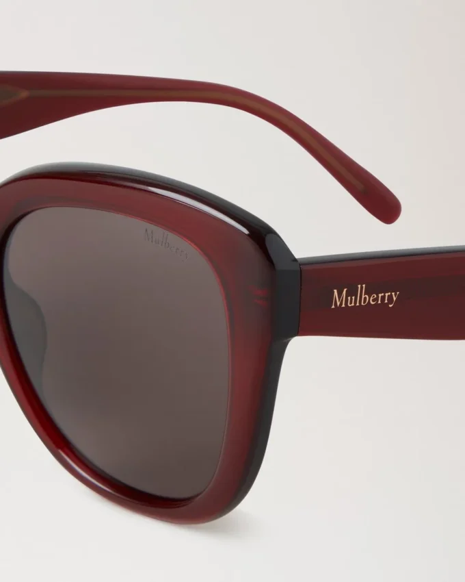 Poppy Sonnenbrille Black Cherry Bio-Acetat & Bio-Nylon