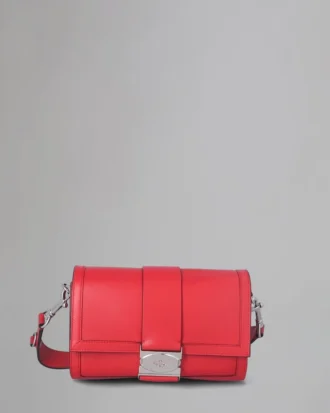 Postman’s Crossbody Pre-Loved Lancaster Red Pillow Nappa