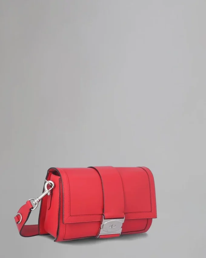 Postman’s Crossbody Pre-Loved Lancaster Red Pillow Nappa Postman’s Crossbody Pre-Loved Lancaster Red Pillow Nappa