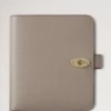 Postman’s Lock Agenda Cashmere Taupe Small Classic Grain