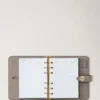 Postman’s Lock Agenda Cashmere Taupe Small Classic Grain
